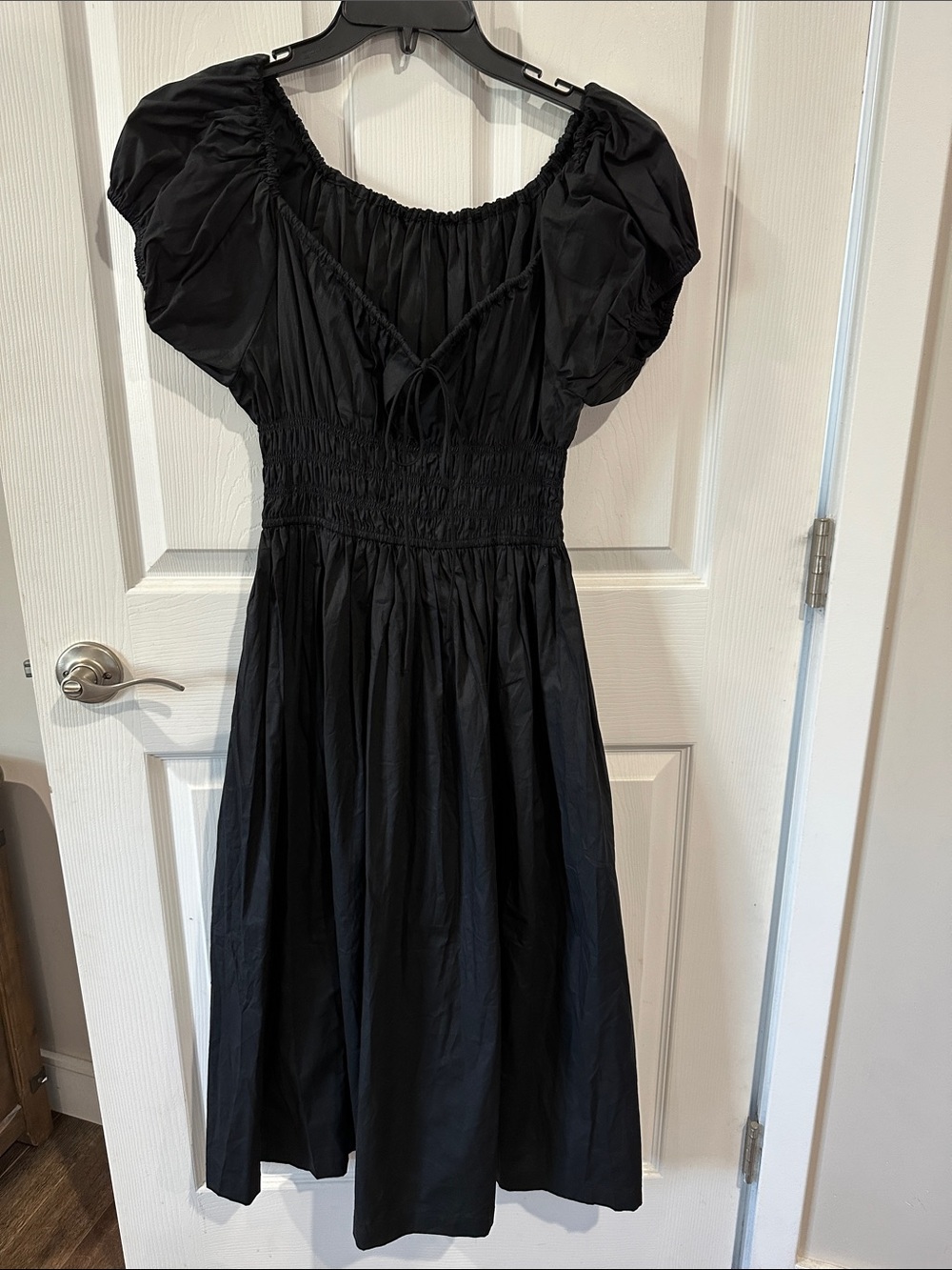 Black summer dress size small